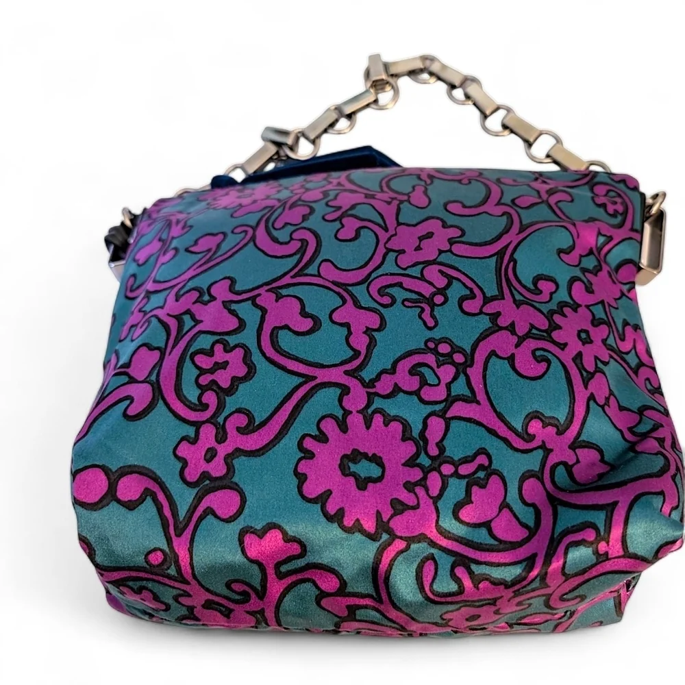 Marc Jacobs Collection Cement Style Shoulder Bag – Rose Turquoise – NWT